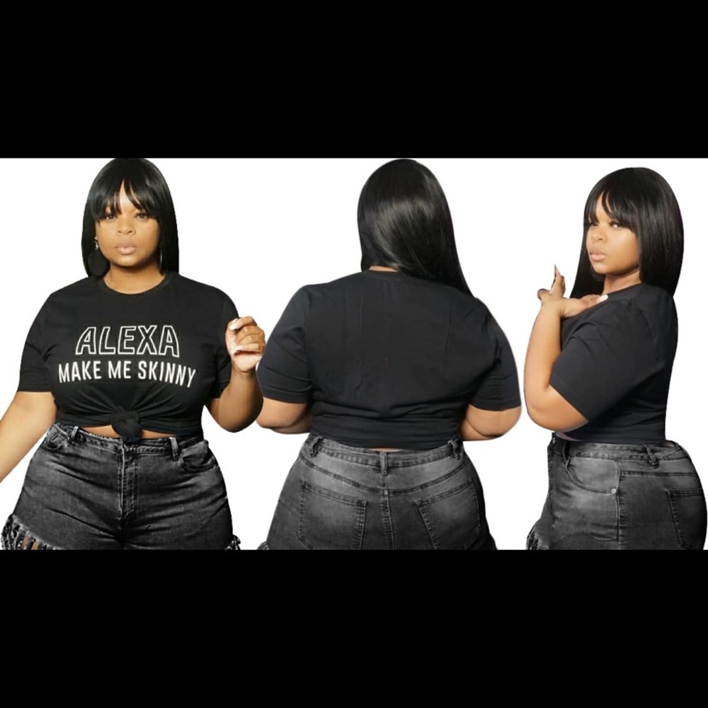 Plus Size Alexus Make Me Skinny T-shirt